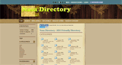 Desktop Screenshot of nasadirectory.com